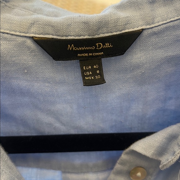 Linen button down - Picture 2 of 3